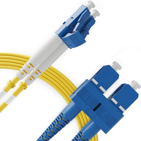 LC to SC Single Mode Fiber Optic Cable
