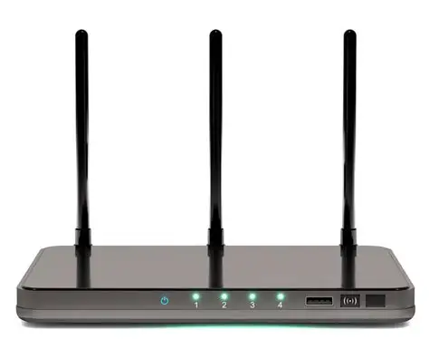 7 Three-Antenna Wireless WiFi Router